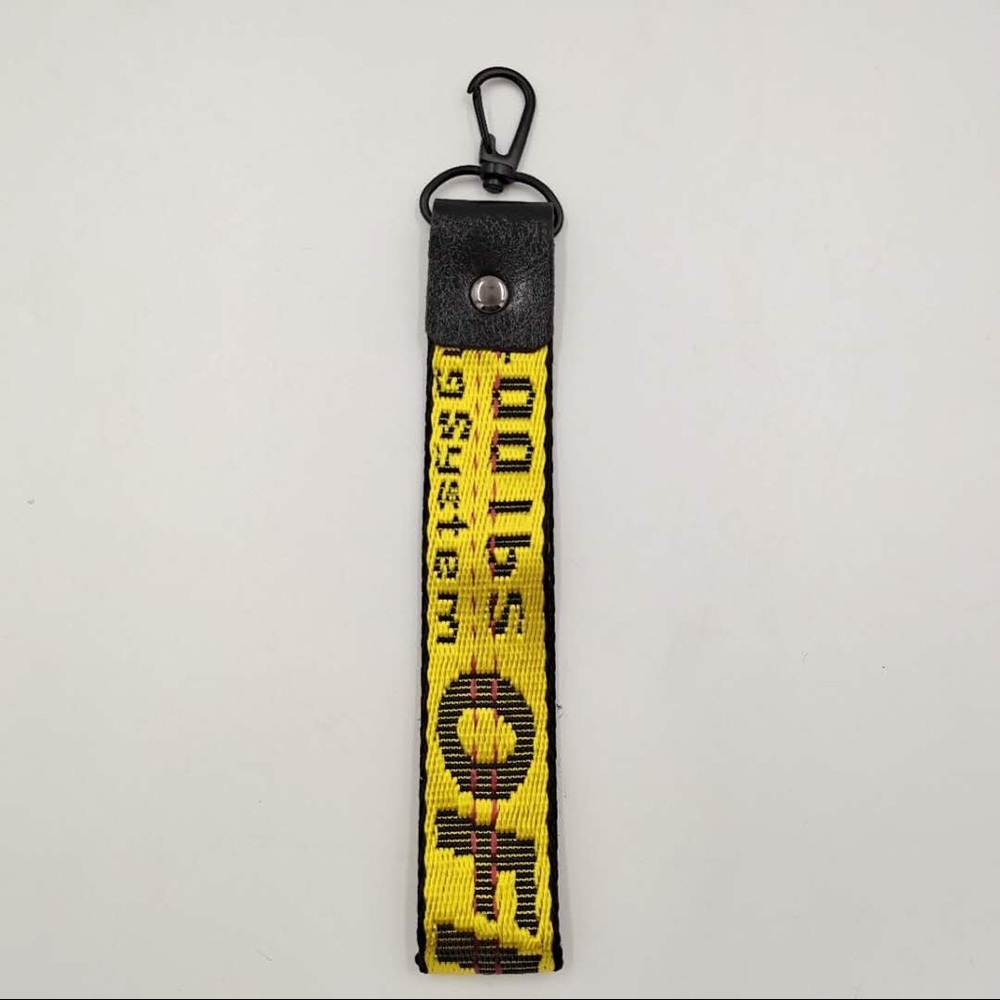 OFF WHITE WRIST LANYARD